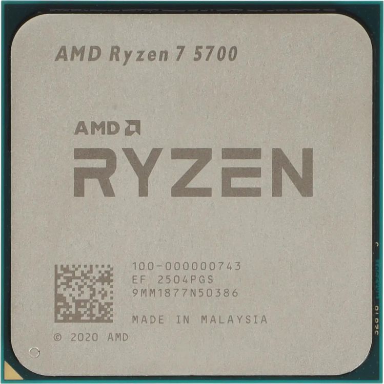 Процессор AMD Ryzen 7 5700 AM4 (100-000000743) (3.7GHz) OEM
