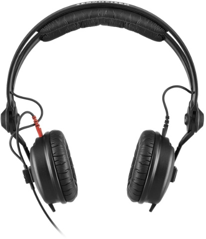 Наушники накладные Sennheiser HD 25 Plus 1.5м черный проводные оголовье (506908)