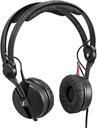 Наушники накладные Sennheiser HD 25 Plus 1.5м черный проводные оголовье (506908)