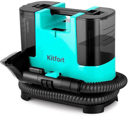 Пылесос моющий Kitfort КТ-5162 400Вт зеленый/черный