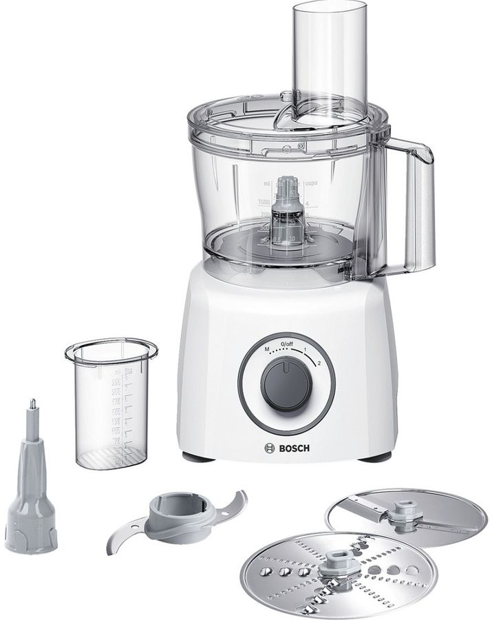 Кухонный комбайн Bosch MultiTalent 3 MCM3110W 800Вт белый