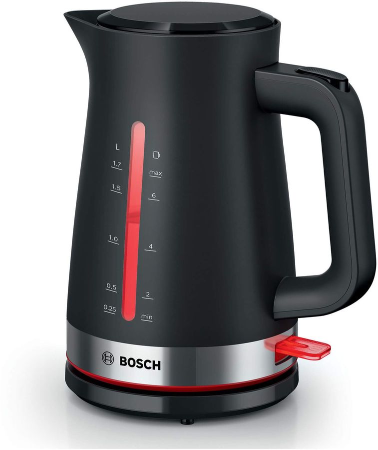 Чайник электрический Bosch TWK4M223 1.7л. черный корпус: пластик