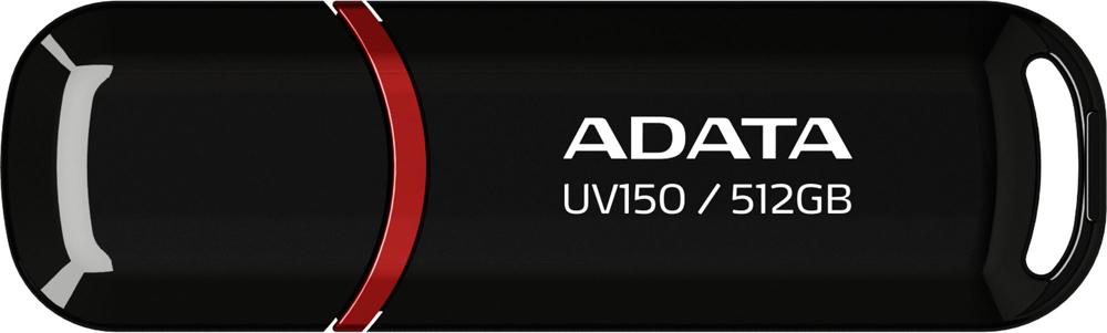 Флеш Диск A-Data 512GB AUV150 AUV150-512G-RBK USB3.0 черный