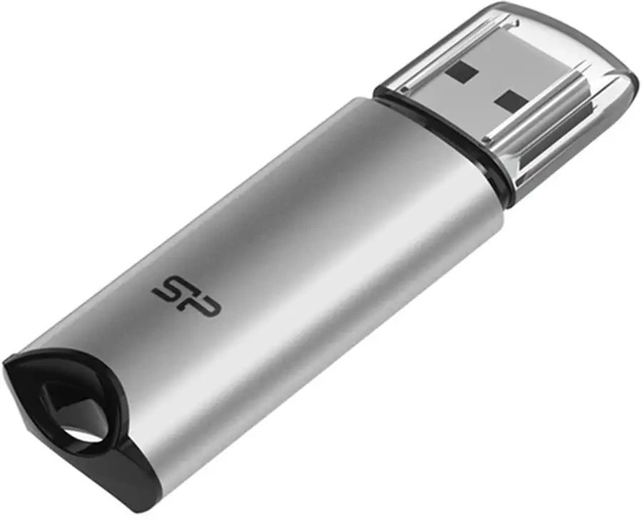 Флеш Диск Silicon Power 32GB Marvel M02 SP032GBUF3M02V1S USB3.0 серебристый