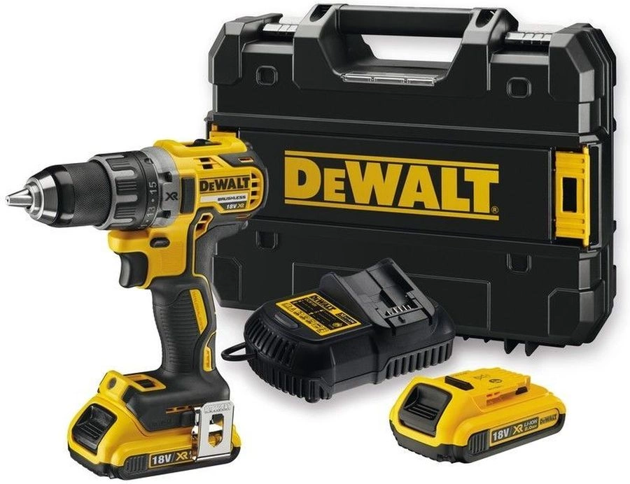 Дрель-шуруповерт DeWalt DCD791D2-QW 460Вт аккум. патрон:быстрозажимной (кейс в комплекте)