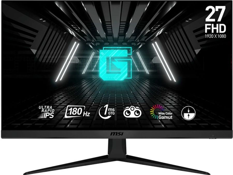 Монитор MSI 27" G2712F черный IPS LED 16:9 HDMI матовая 300cd 178гр/178гр 1920x1080 180Hz DP FHD 4.2кг