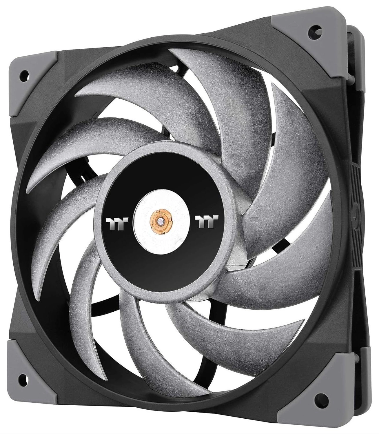 Вентилятор для корпуса Thermaltake Toughfan 12 Turbo 120х120x25 черный 4-pin 28.1дБ (CL-F121-PL12GM-A) Ret