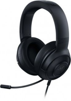 Наушники с микрофоном Razer Kraken X Lite черный 1.3м мониторные оголовье (RZ04-02950100-R381)