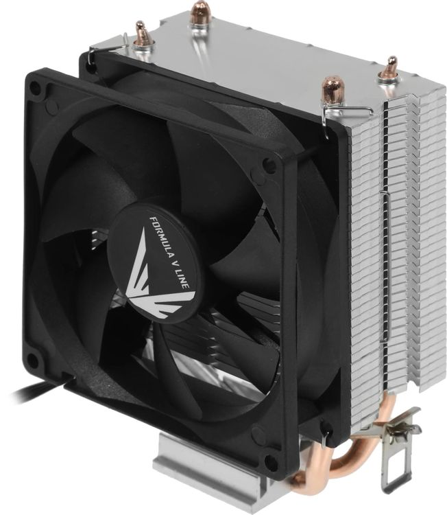 Устройство охлаждения(кулер) Formula Ice Boid 2PSDB Soc-AM5/AM4/1200/1700/1851 серебристый/черный 4-pin 17-34dB Al+Cu 100W Ret