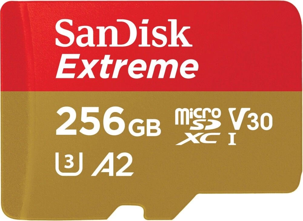 Флеш карта microSDXC 256GB Sandisk SDSQXAV-256G-GN6MN Extreme A2 w/o adapter