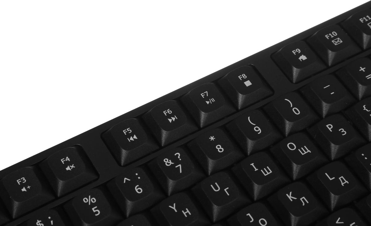 Клавиатура Defender Atom HB-546 черный USB (подставка для запястий) (45546) кабель 1.8м