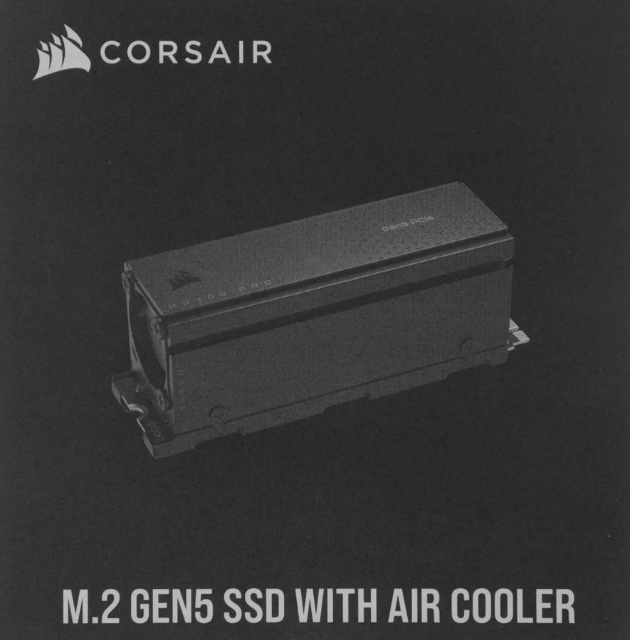 Накопитель SSD Corsair PCIe 5.0 x4 1TB MP700 Pro M.2 2280