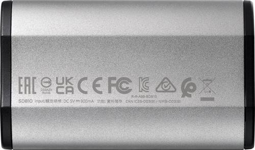 Накопитель SSD A-Data USB-C 2TB SD810-2000G-CSG SD810 серый