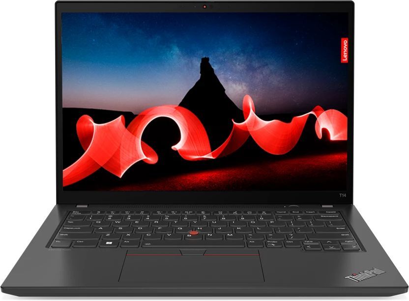 Ноутбук Lenovo ThinkPad T14 G4 Core i5 1335U 16Gb SSD512Gb Intel UHD Graphics 14" IPS WUXGA (1920x1200) Windows 11 Professional 64 black WiFi BT Cam (21HESDXN00)