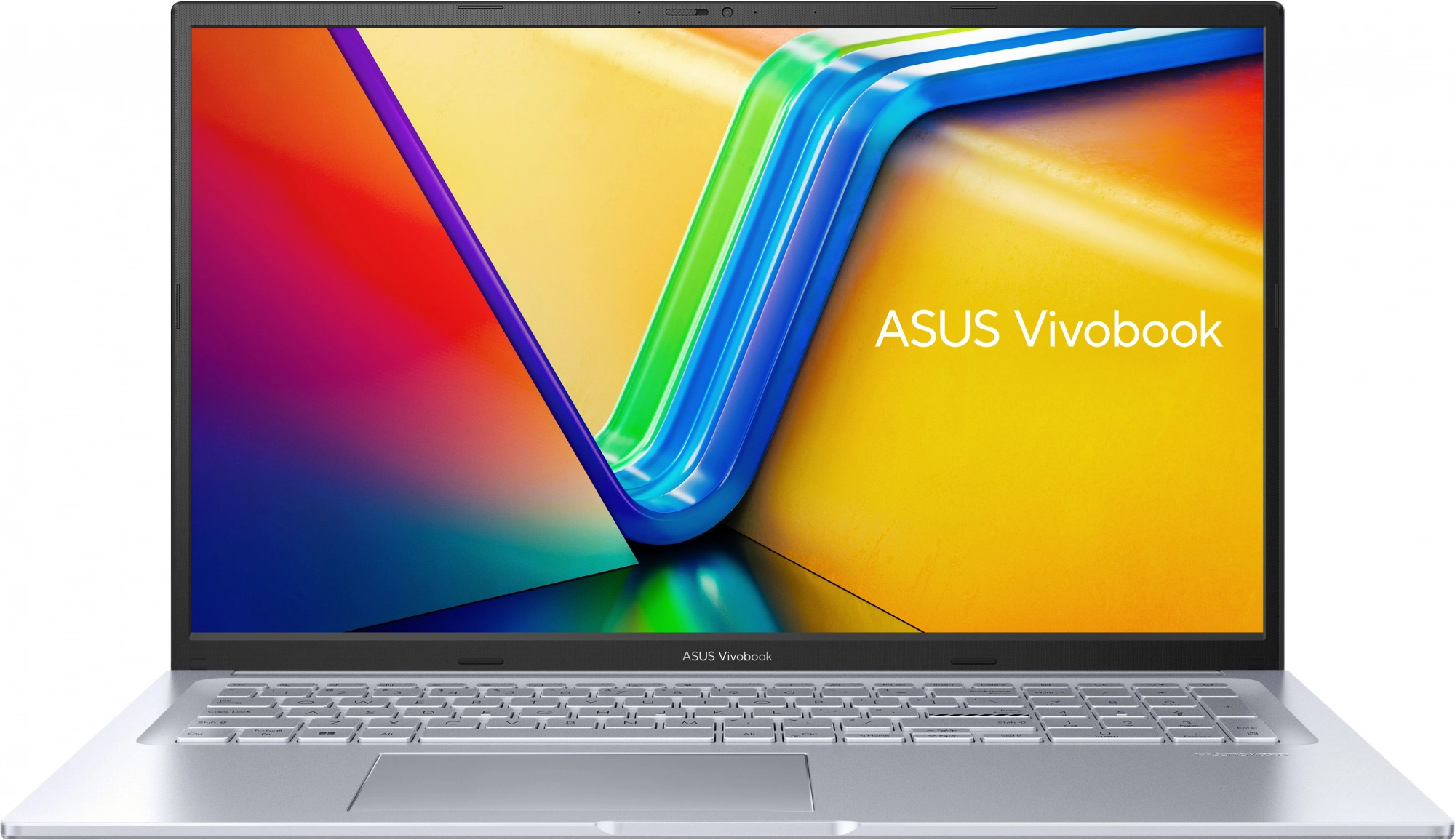 Ноутбук Asus VivoBook 17X M3704YA-AU071 Ryzen 5 7530U 16Gb SSD512Gb AMD Radeon 17.3" IPS FHD (1920x1080) Free DOS silver WiFi BT Cam (90NB1191-M002Y0)