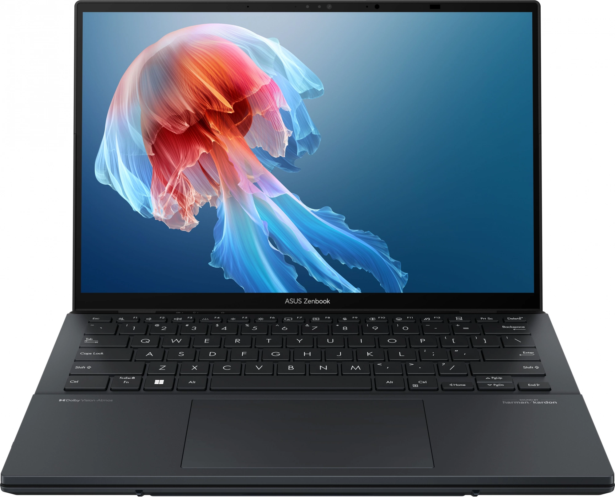 Ноутбук Asus ZenBook Duo UX8406MA-QL339W Core Ultra 9 185H 32Gb SSD1Tb Intel Arc 14" OLED Touch FHD+ (1920x1200) Windows 11 Home grey WiFi BT Cam Bag (90NB12U1-M00HW0)
