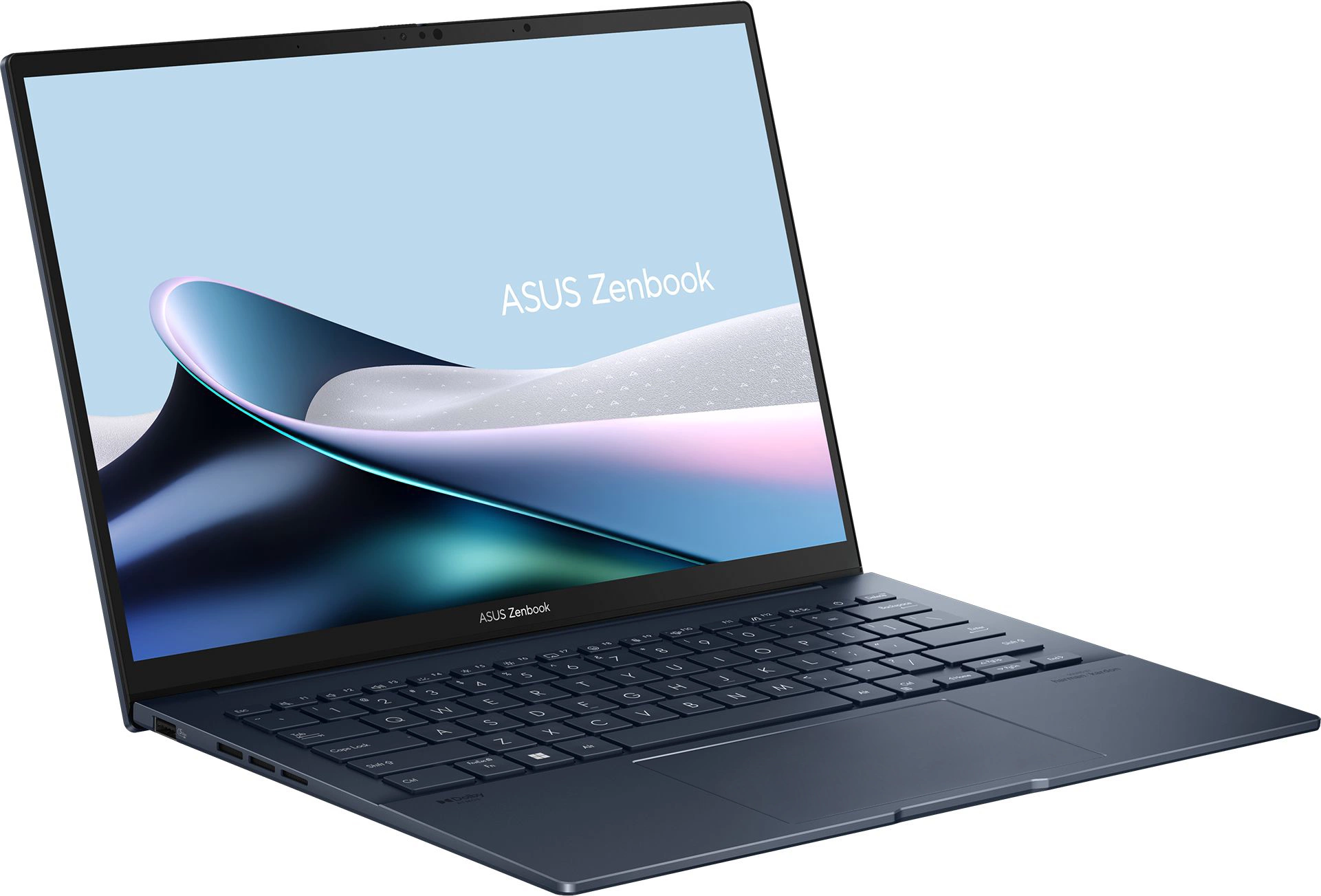 Asus Zenbook 14 OLED UX3405MA QD489 Core Ultra 5 125H 16Gb SSD1Tb Intel Arc 14 OLED FHD 1920x1200 noOS blue WiFi BT Cam Bag 90NB11R1 M00ST0 2010197