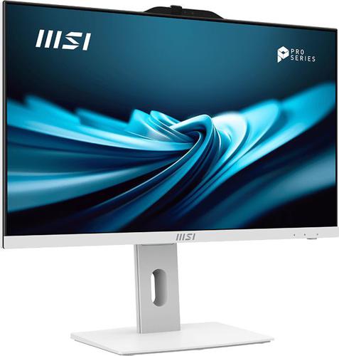 Моноблок MSI Pro AP242P 12MA-660RU 23.8" Full HD i7 12700 (2.1) 16Gb SSD512Gb UHDG 730 Windows 11 Professional GbitEth WiFi BT 120W клавиатура мышь Cam белый 1920x1080