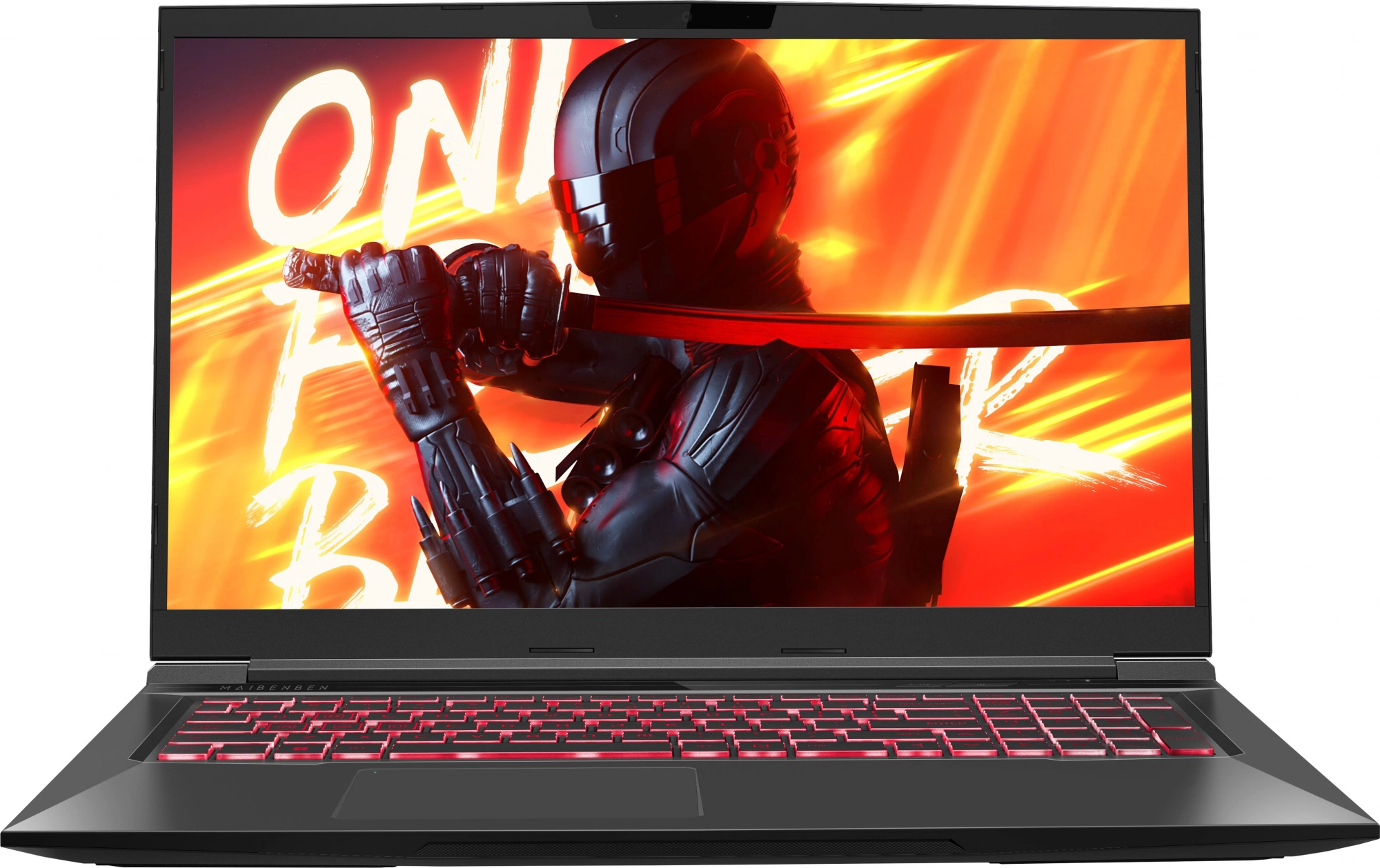 Ноутбук Maibenben X17A-R56035 Ryzen 5 6600H 16Gb SSD512Gb NVIDIA GeForce RTX 3050 4Gb 17.3" IPS FHD (1920x1080) Linux black WiFi BT Cam 4100mAh (X17A-R56035FFSLBRE0)