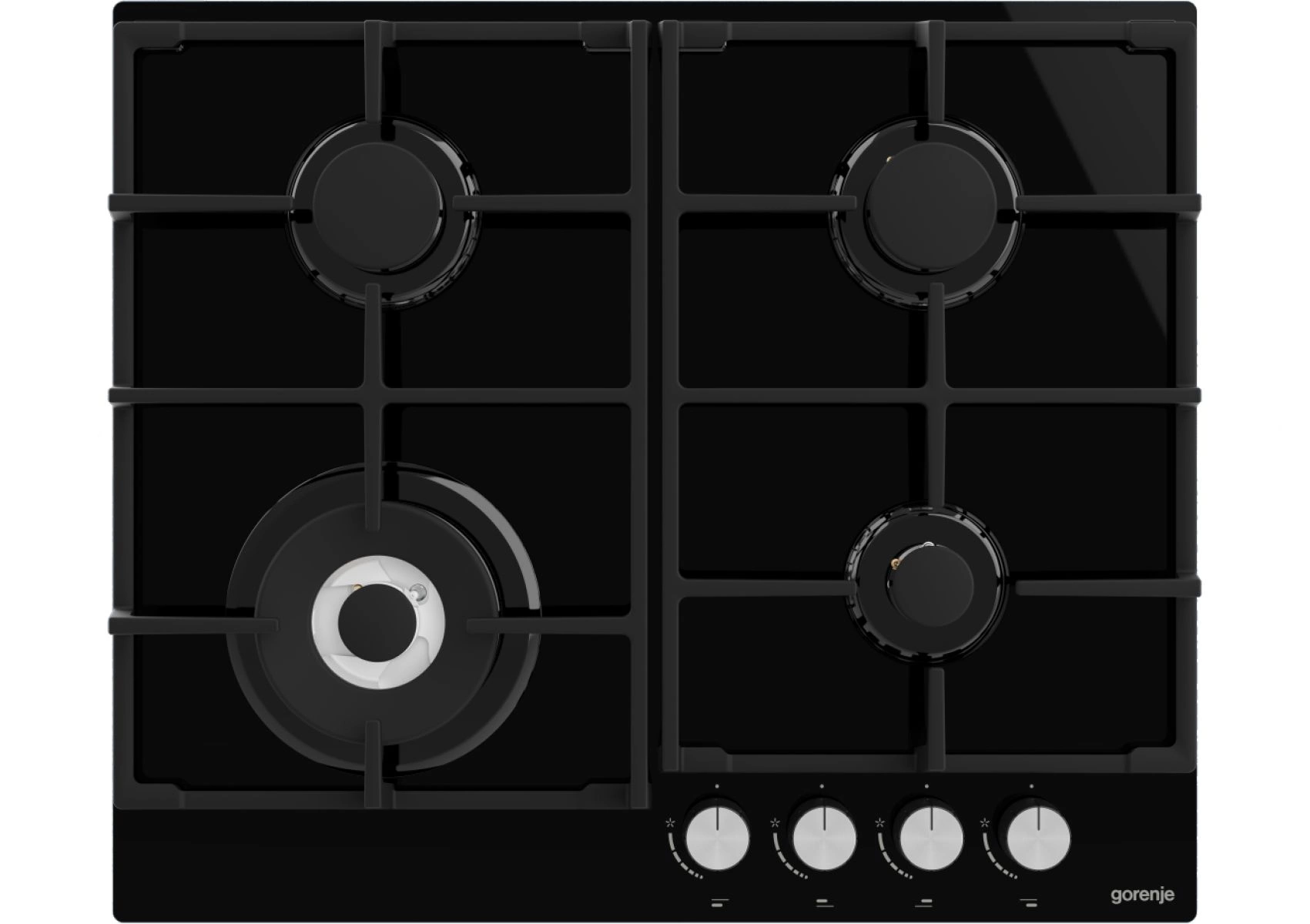 Газовая варочная поверхность Gorenje Essential GTW641AKB черный