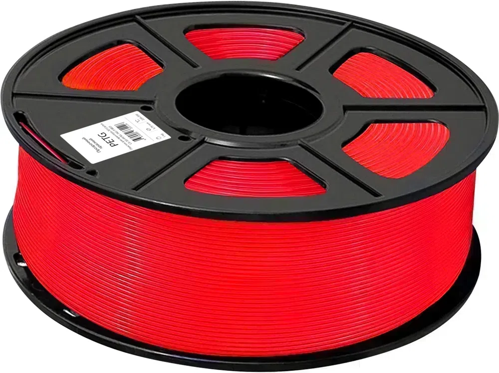 Пластик для принтера 3D Cactus CS-3D-PETG-1KG-T-RED PETG d1.75мм 1кг L316м 1цв.