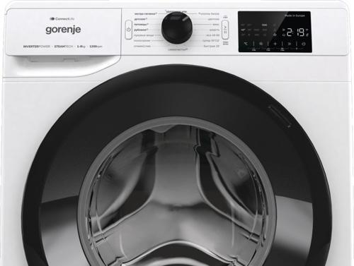 Стиральная машина Gorenje WPNEI82SBSWIFI/C класс: A+++ загр.фронтальная макс.:8кг белый инвертор
