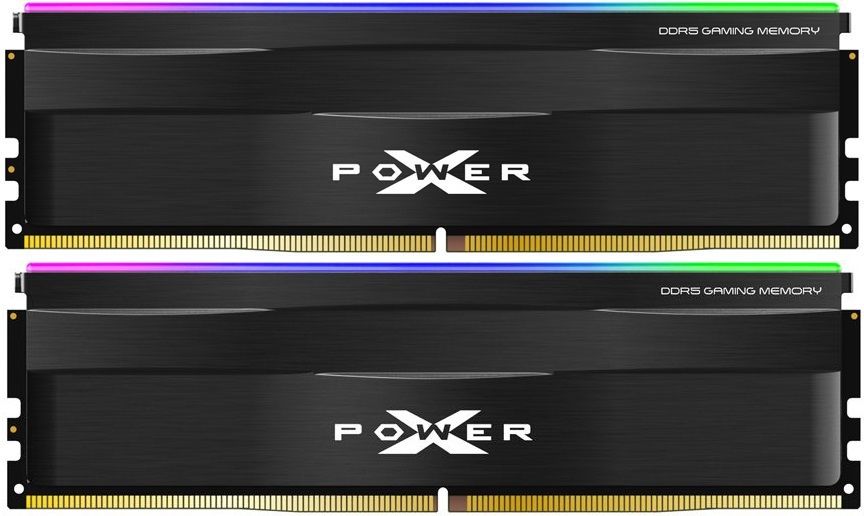 Память DDR5 2x32GB 5600MHz Silicon Power SP064GXLWU560FDF Xpower Zenith RGB RTL Gaming PC5-48000 CL40 DIMM 288-pin 1.35В kit single rank с радиатором Ret