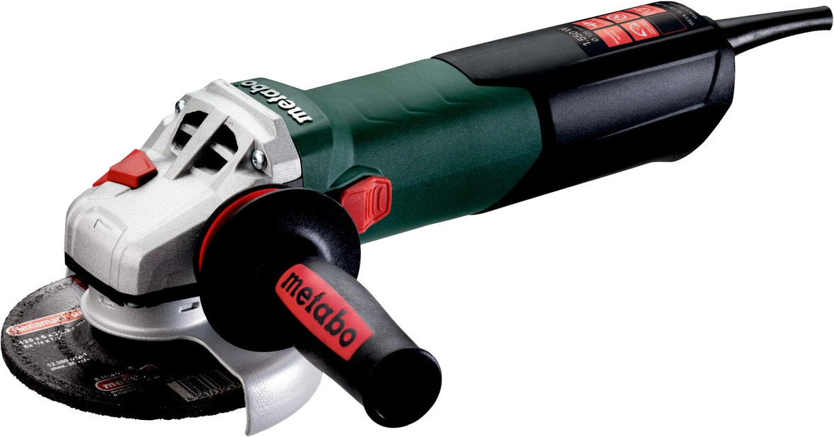 Углошлифовальная машина Metabo WEVA 15-125 Quick 1550Вт 11000об/мин рез.шпин.:M14 d=125мм (600496000)