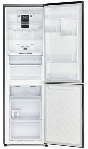 Холодильник Hitachi R-BG410PUC6X XGR 2-хкамерн. серый стекло инвертер