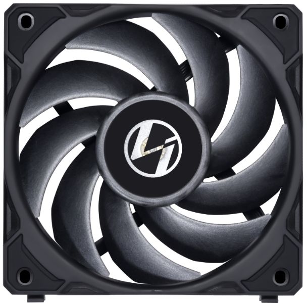 Вентилятор для корпуса Lian-Li Uni Fan P28 120х120x28 черный 4-pin 32.1дБ (G99.12P281B.00) Ret