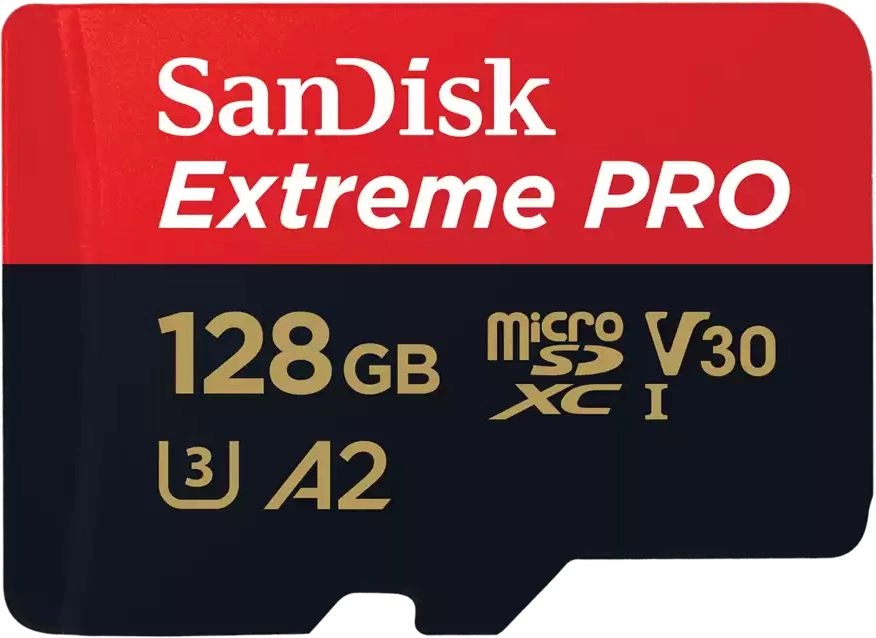 Флеш карта microSDXC 128GB Sandisk SDSQXCD-128G-GN6MA Extreme Pro + adapter