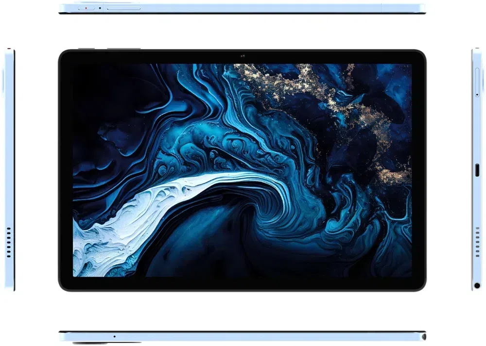 Планшет Digma Pro Infinity G85 (2.0) 8C RAM8Gb ROM128Gb 10.1" In-Cell 1920x1200 4G Android 14 голубой 13Mpix 5Mpix BT WiFi microSD 256Gb 7000mAh 200hrs