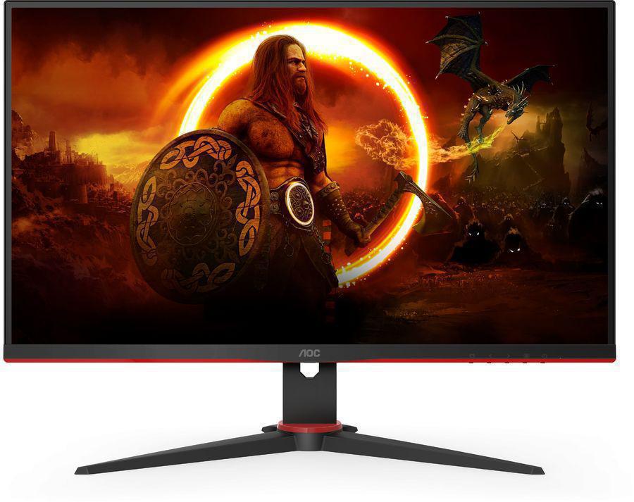 Монитор AOC 27" Gaming 27G2SAE черный/красный VA LED 16:9 HDMI M/M матовая 350cd 178гр/178гр 1920x1080 165Hz FreeSync Premium VGA DP FHD 4.63кг