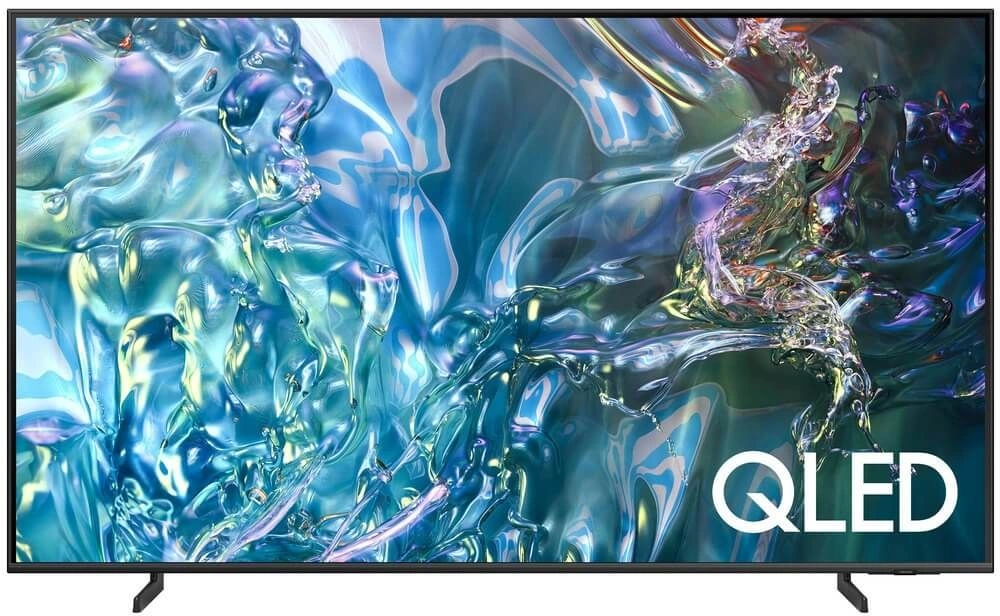 Телевизор QLED Samsung 65" QE65Q60DAUXRU Series 6 серый 4K Ultra HD 60Hz DVB-T2 DVB-C DVB-S2 USB WiFi Smart TV