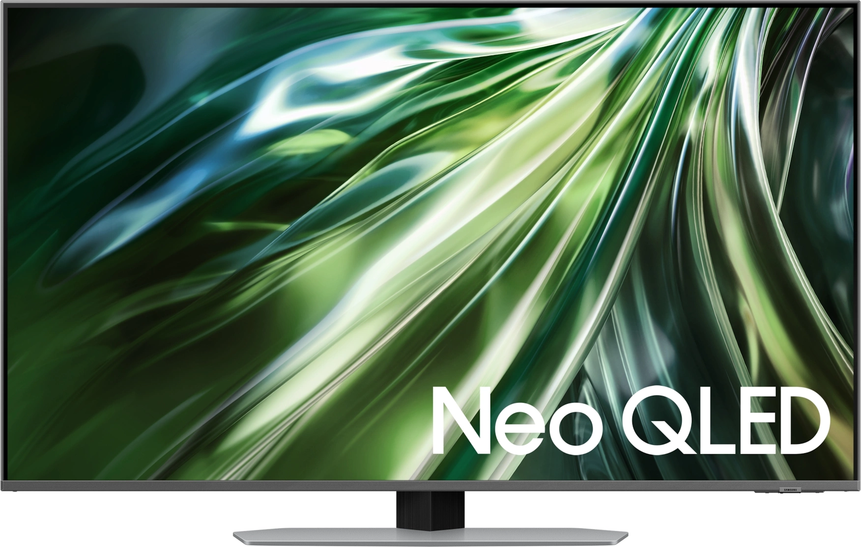 Телевизор QLED Samsung 43" QE43QN90DAUXRU Series 9 черненое серебро/серебристый 4K Ultra HD 120Hz DVB-T2 DVB-C DVB-S2 USB WiFi Smart TV