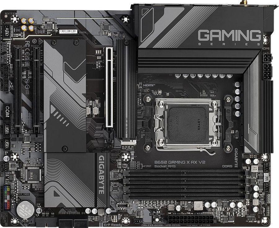 Материнская плата Gigabyte B650 GAMING X AX V2 SocketAM5 AMD B650 ATX AC`97 8ch(7.1) 2.5Gg RAID+HDMI+DP