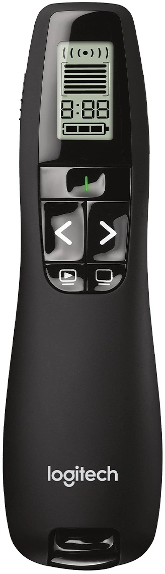Презентер Logitech R800 USB (30м) черный