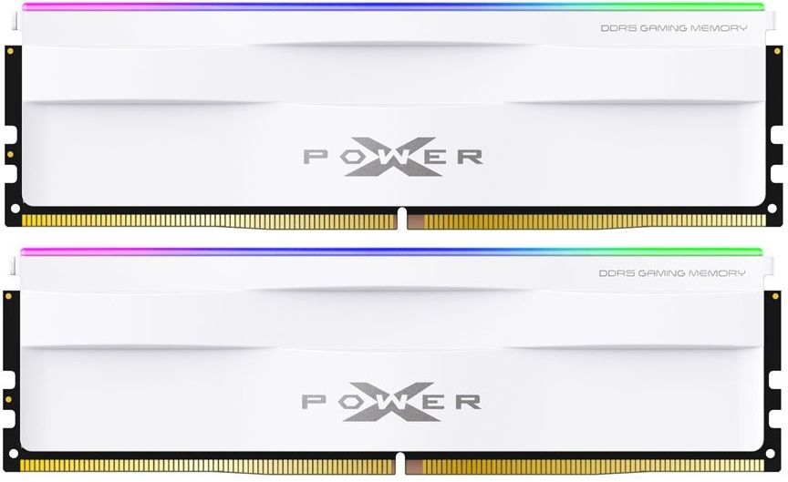 Память DDR5 2x32GB 5200MHz Silicon Power SP064GXLWU520FDH Xpower Zenith RGB RTL Gaming PC5-44800 CL38 DIMM 288-pin 1.25В kit single rank с радиатором Ret