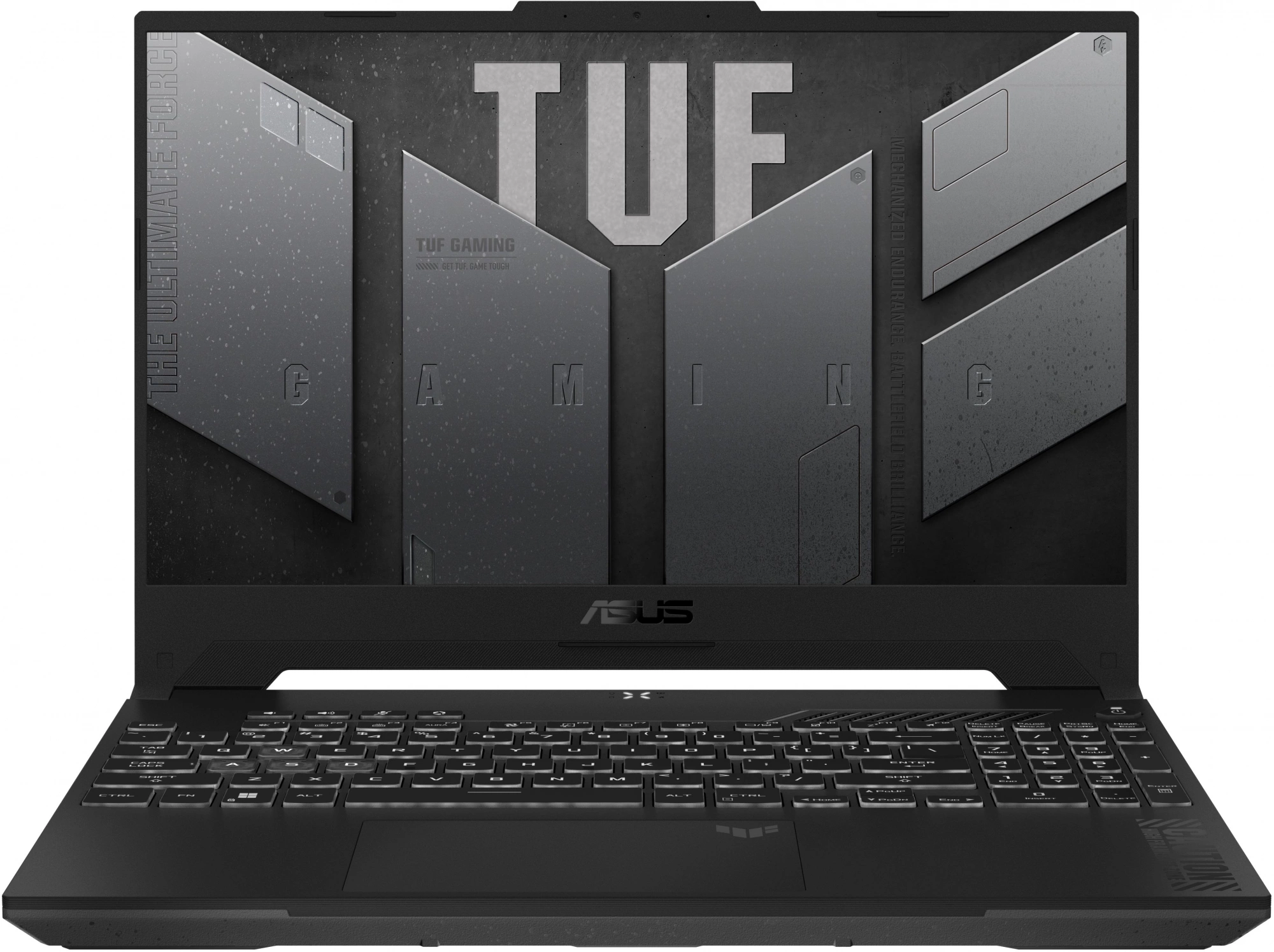 Ноутбук Asus TUF Gaming A15 FA507NU-LP141 Ryzen 5 7535HS 16Gb SSD512Gb NVIDIA GeForce RTX4050 6Gb 15.6" IPS FHD (1920x1080) noOS grey WiFi BT Cam (90NR0EB5-M00FN0)