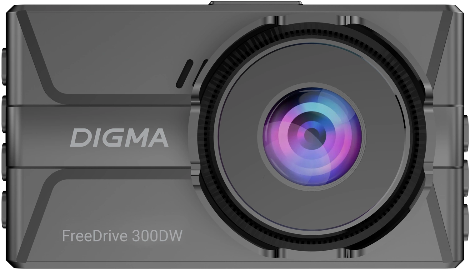 Видеорегистратор Digma FreeDrive 300DW черный 4Mpix 1440x2560 130гр.