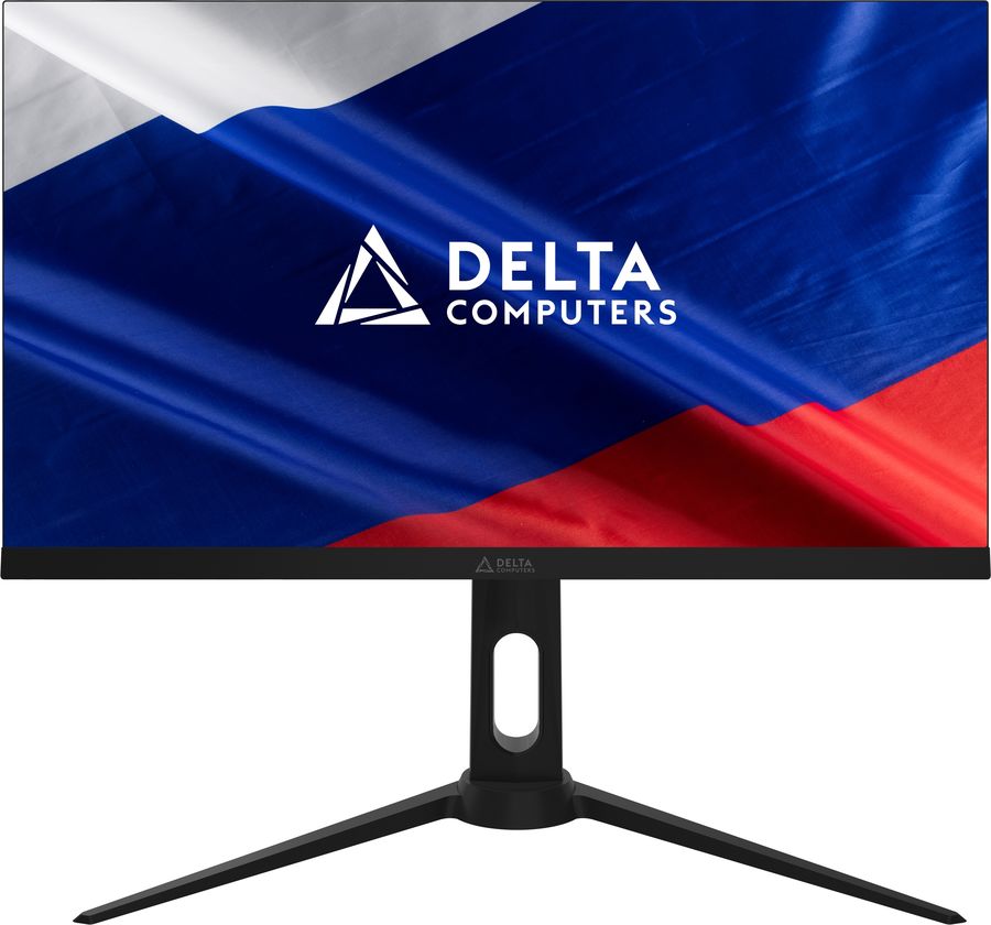 Монитор Delta Computers 27" Сова OM270I черный IPS 5ms 16:9 HDMI M/M матовая HAS Piv 1000:1 300cd 178гр/178гр 2560x1440 75Hz FreeSync DP 2K 5.7кг (RUS)