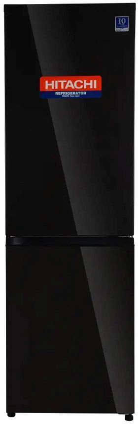 Холодильник Hitachi R-B410PUC6 BBK 2-хкамерн. черный инвертер