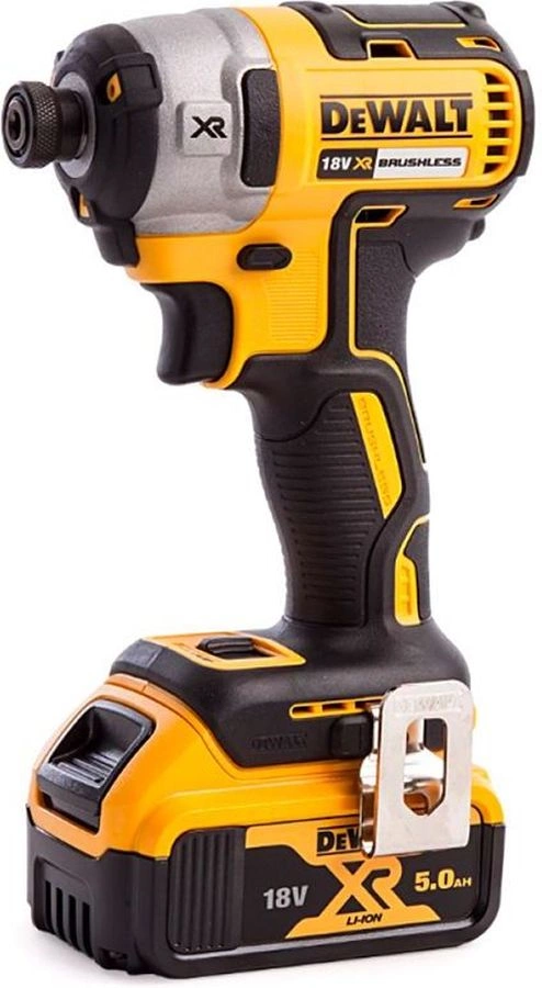 Дрель-шуруповерт DeWalt DCF887P2-QW аккум. патрон:шестигр.1/4" (кейс в комплекте)