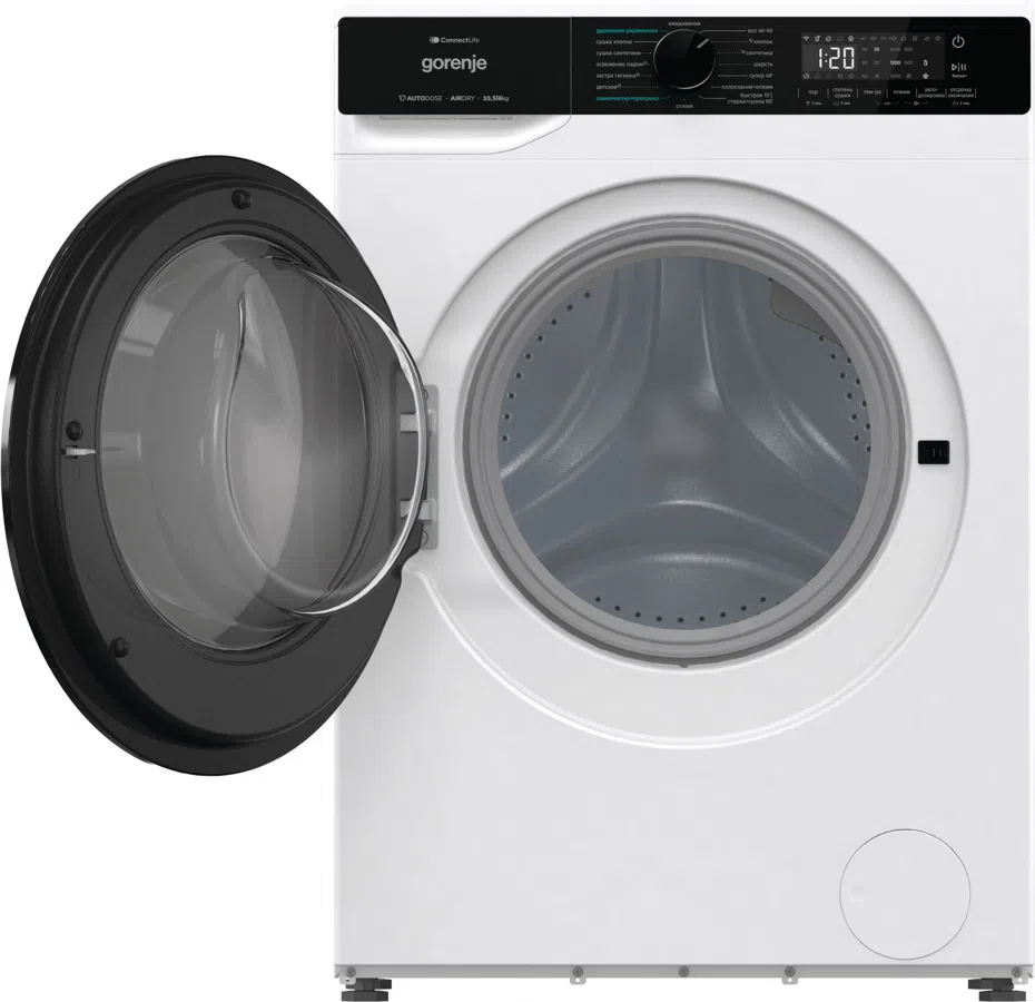 Стиральная машина Gorenje WD2PA1X64ADAAW/C класс: A++ загр.фронтальная макс.:10.5кг (с сушкой) белый инвертор