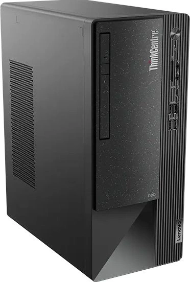 ПК Lenovo ThinkCentre Neo 50t MT i5 12400 (2.5) 8Gb 1Tb 7.2k UHDG 730/DVDRW CR noOS GbitEth 260W kb мышь клавиатура черный (11SE00PAGP)