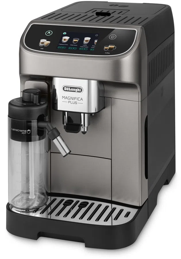 Кофемашина Delonghi Magnifica Plus ECAM320.70.TB 1450Вт титановый/черный
