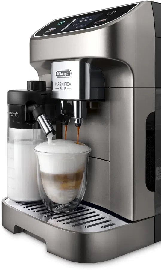 Кофемашина Delonghi Magnifica Plus ECAM320.70.TB 1450Вт титановый/черный