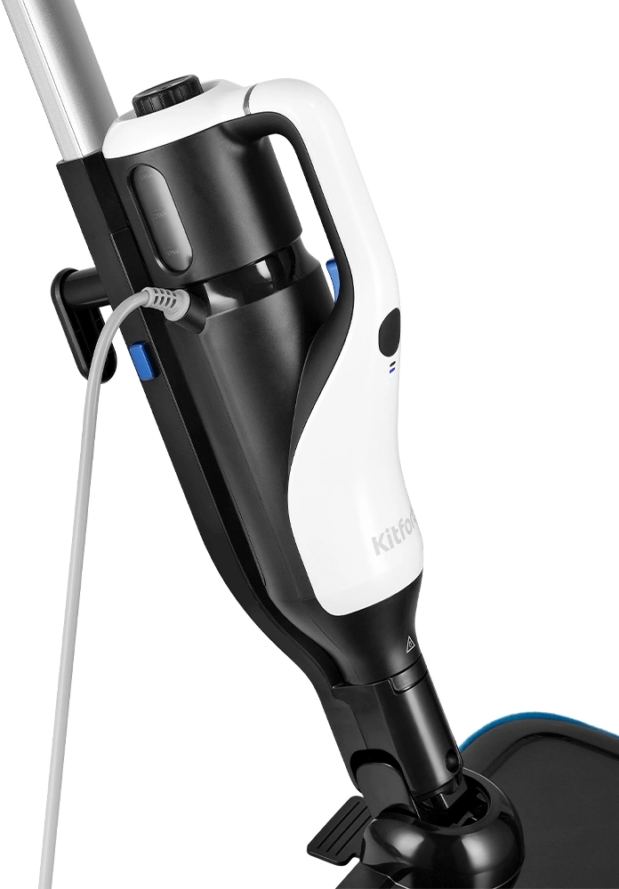 Швабра паровая Kitfort КТ-1066 1500Вт черный/белый