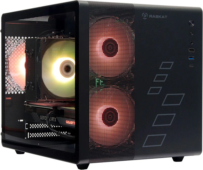 ПК Raskat Strike 520 MT i5 12400F (2.5) 32Gb SSD1Tb RTX4060Ti 8Gb без ОС GbitEth 750W черный (RUS) (STRIKE520138259)
