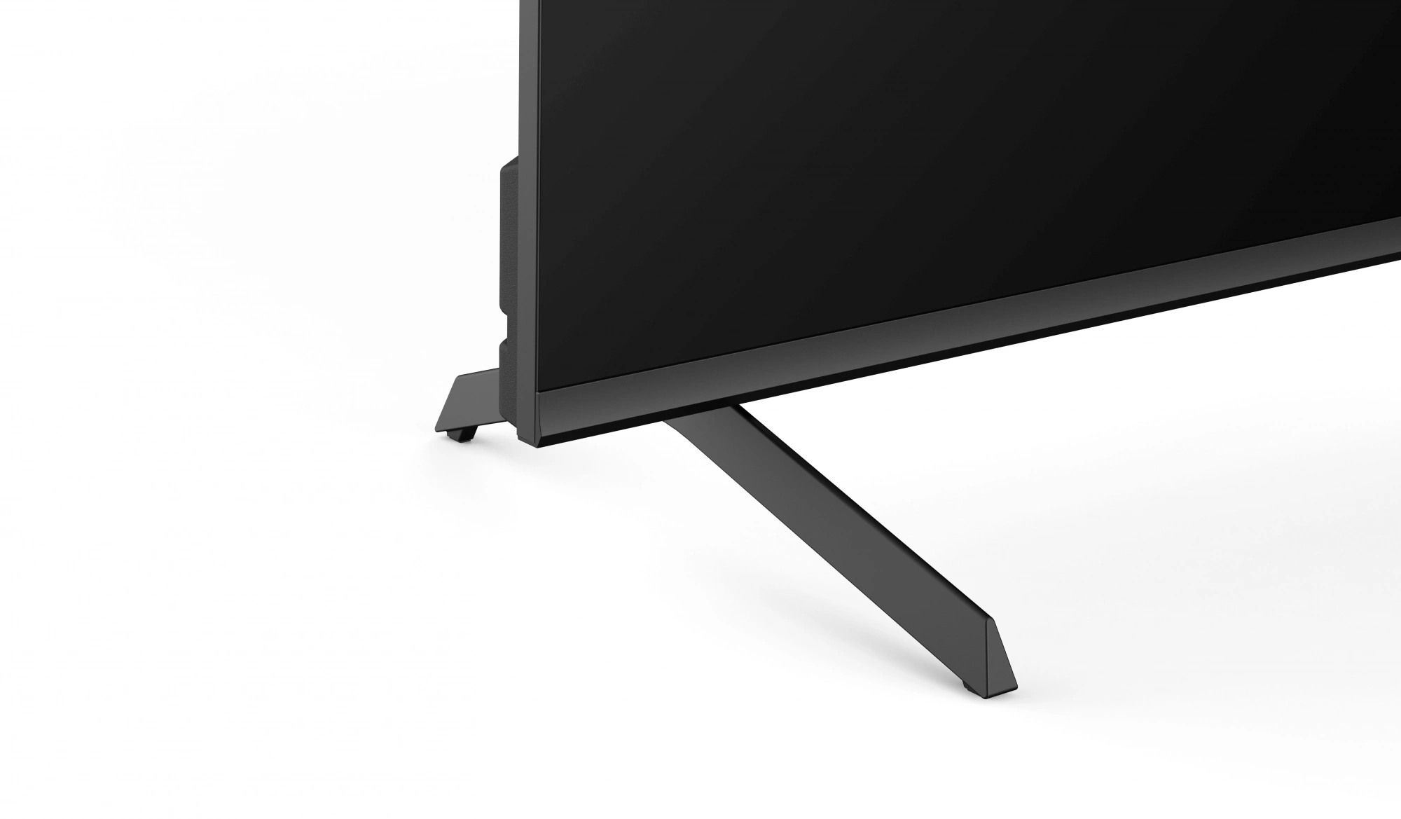 Телевизор LED Hyundai 65" H-LED65BU7009 Android TV Frameless Metal черный/черный 4K Ultra HD 60Hz DVB-T DVB-T2 DVB-C DVB-S DVB-S2 USB WiFi Smart TV